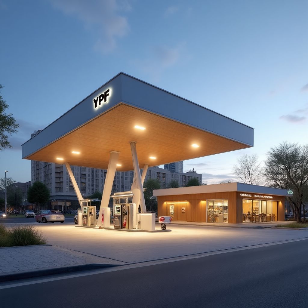 Estación YPF premium